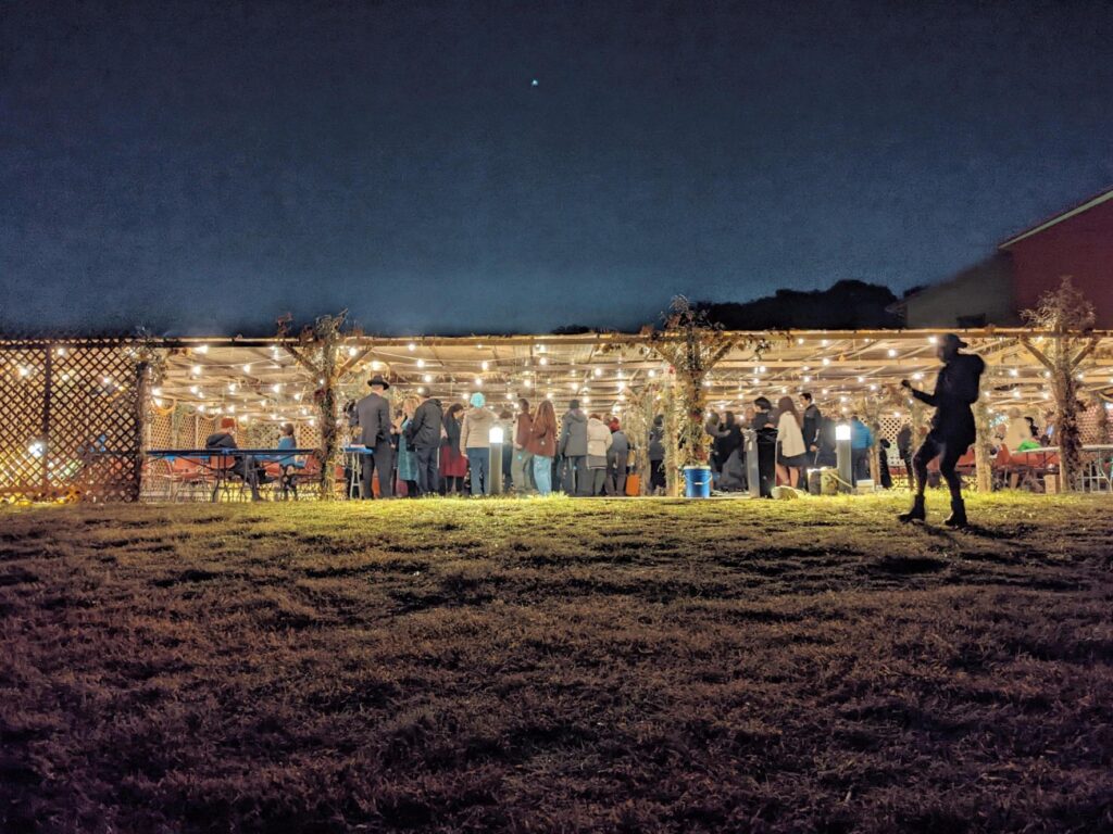 Night event outside